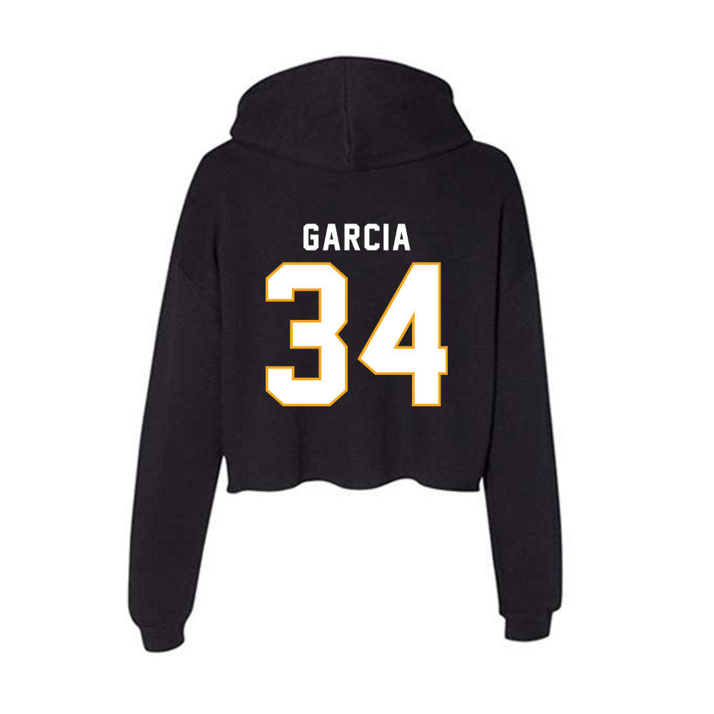 VCU - NCAA Women's Lacrosse : Elizabeth Garcia - Women's Crop Fleece Hoodie-1