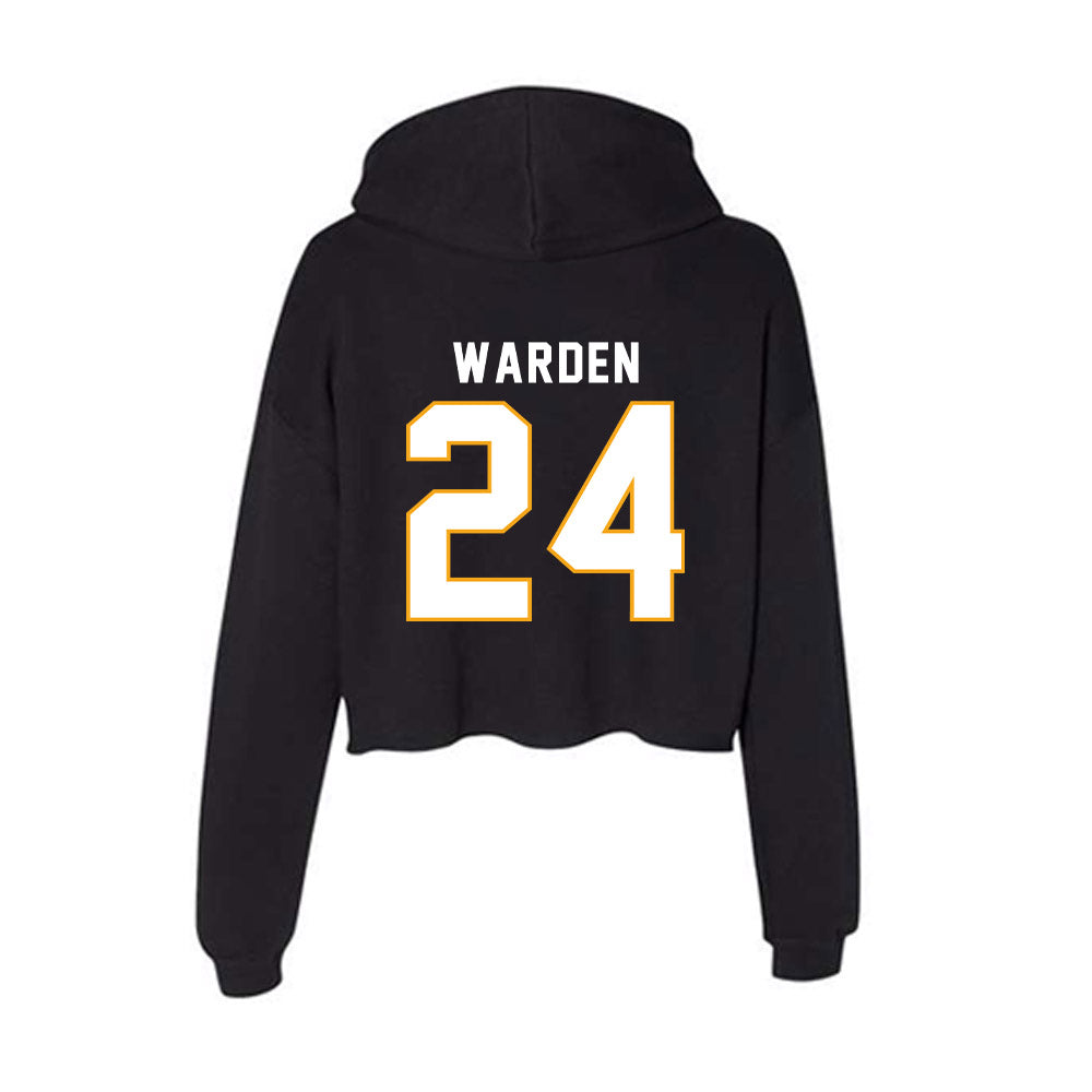 VCU - NCAA Baseball : Alec Warden - Women's Crop Fleece Hoodie-1