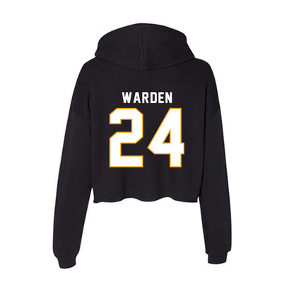 VCU - NCAA Baseball : Alec Warden - Women's Crop Fleece Hoodie-1