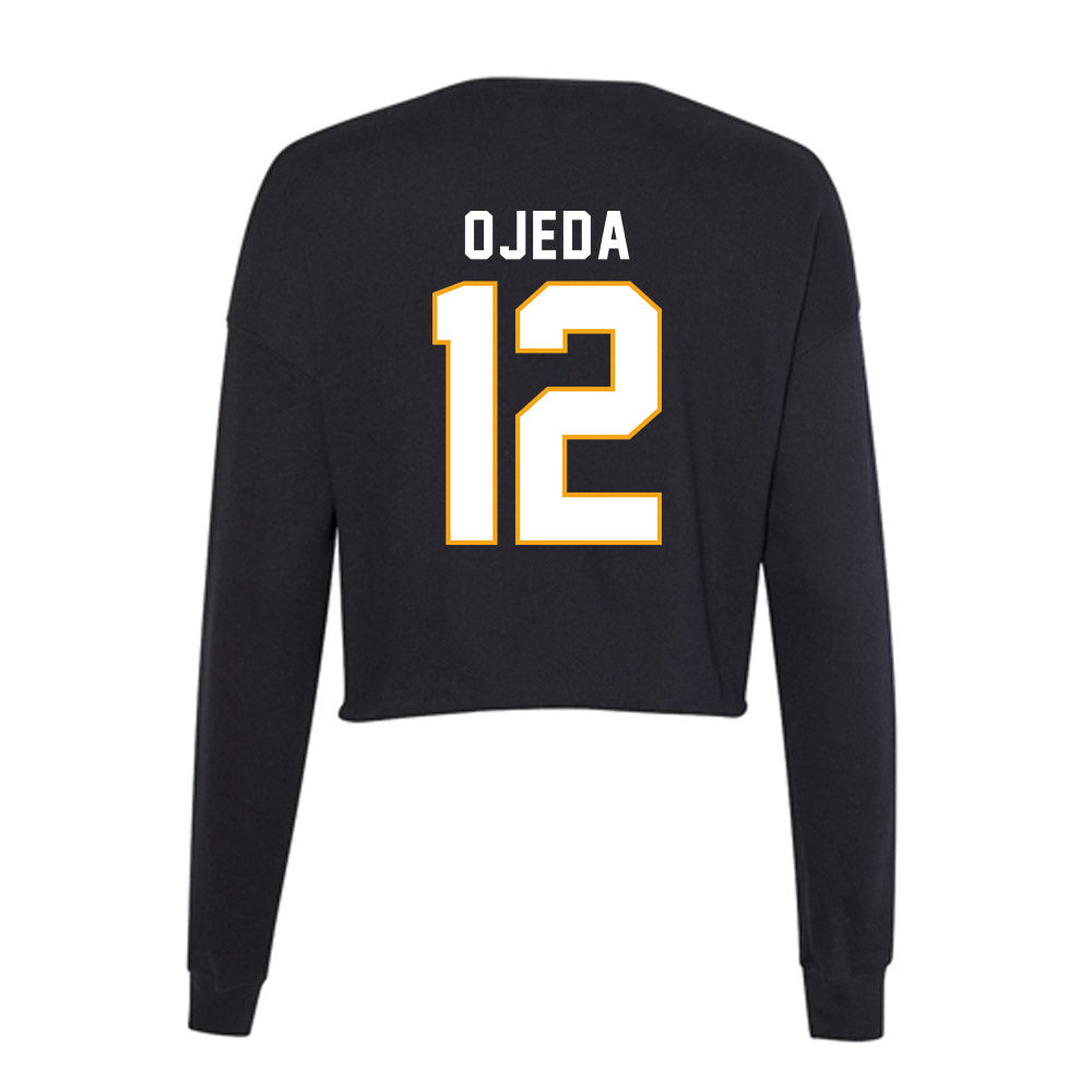 VCU - NCAA Women's Basketball : Valentina Ojeda - Women's Cropped Crew Fleece-1