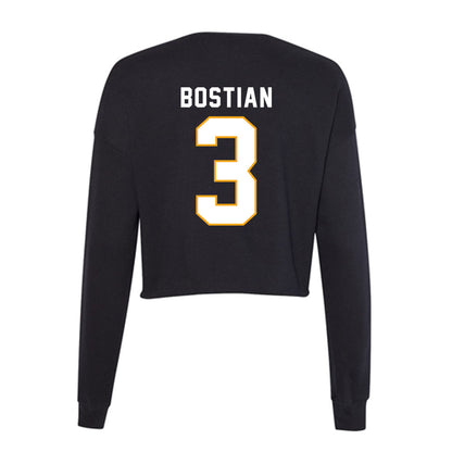 VCU - NCAA Women's Lacrosse : Lakelyn Bostian - Women's Cropped Crew Fleece-1