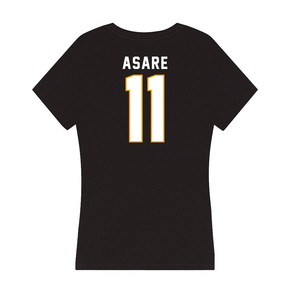 VCU - NCAA Women's Basketball : Mary-Anna Asare - Women's V-Neck T-Shirt-1