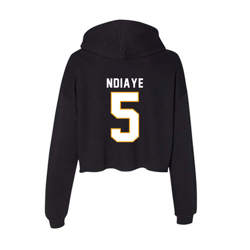 VCU - NCAA Men's Soccer : Moussa Ndiaye - Women's Crop Fleece Hoodie-1