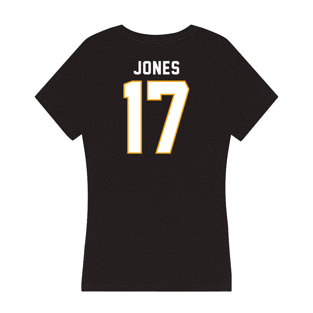 VCU - NCAA Women's Volleyball : Akire Jones - Women's V-Neck T-Shirt-1