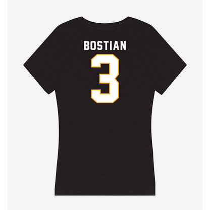 VCU - NCAA Women's Lacrosse : Lakelyn Bostian - Women's V-Neck T-Shirt-1