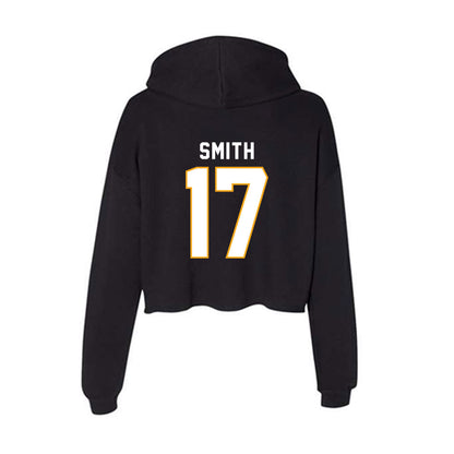 VCU - NCAA Baseball : Rex Smith - Women's Crop Fleece Hoodie-1