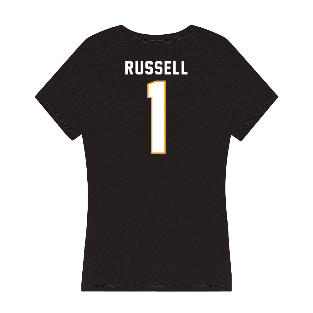 VCU - NCAA Men's Basketball : Phillip Russell - Women's V-Neck T-Shirt-1