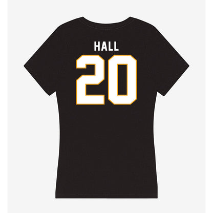 VCU - NCAA Women's Soccer : Jordyn Hall - Women's V-Neck T-Shirt-1
