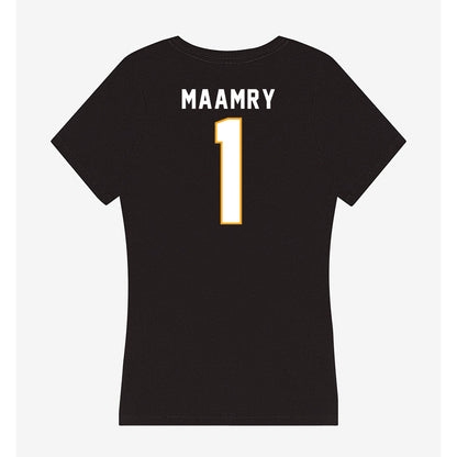 VCU - NCAA Women's Soccer : Ameerah Maamry - Women's V-Neck T-Shirt-1