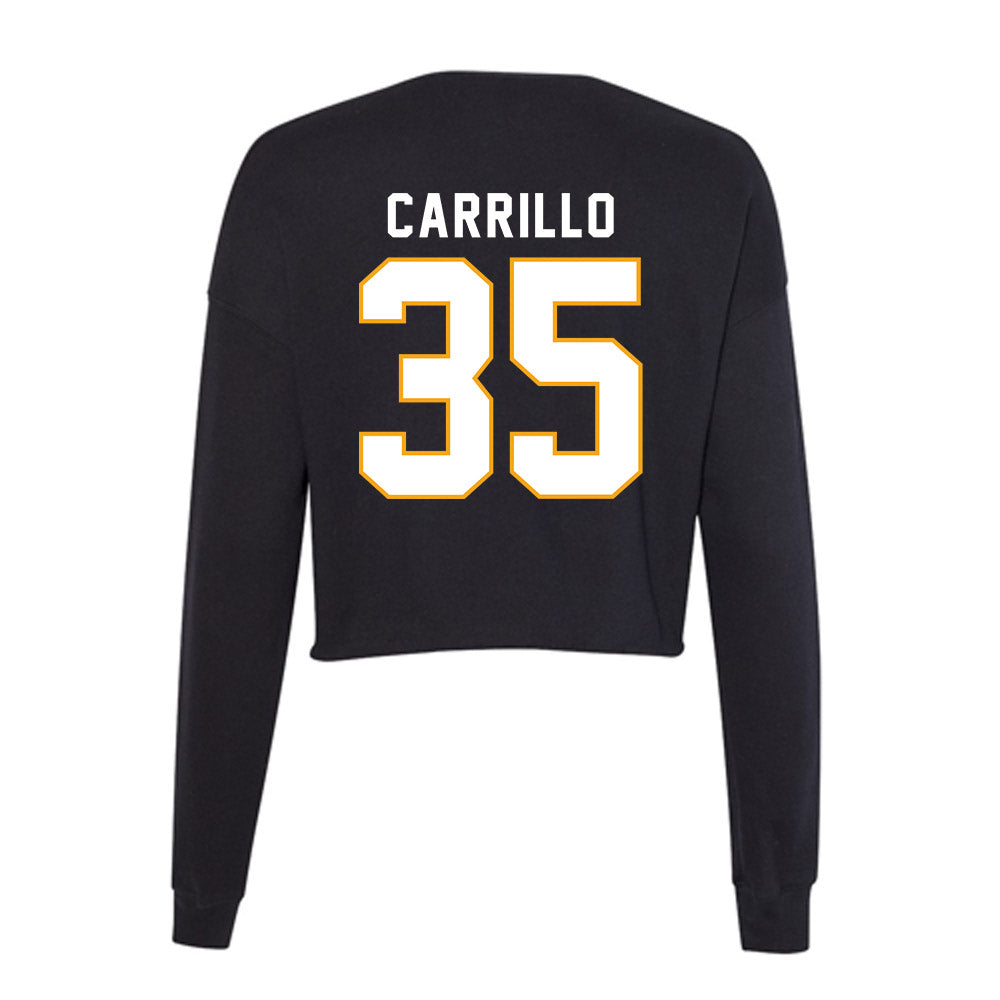 VCU - NCAA Women's Lacrosse : Ava Carrillo - Women's Cropped Crew Fleece-1