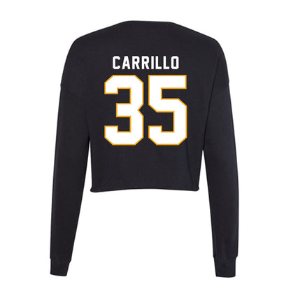 VCU - NCAA Women's Lacrosse : Ava Carrillo - Women's Cropped Crew Fleece-1