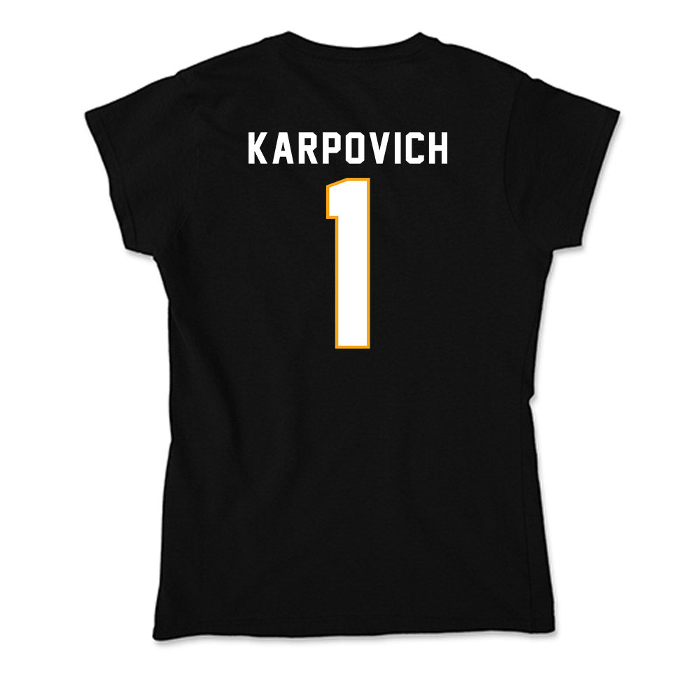 VCU - NCAA Women's Soccer : Allison Karpovich - Soft Style Women’s T-Shirt-1