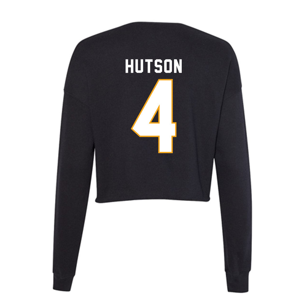 VCU - NCAA Women's Basketball : Grace Hutson - Women's Cropped Crew Fleece-1