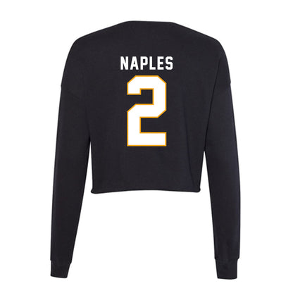 VCU - NCAA Women's Lacrosse : Gianna Naples - Women's Cropped Crew Fleece-1