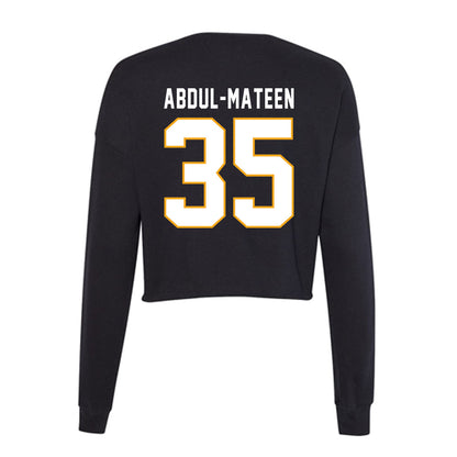 VCU - NCAA Men's Soccer : Sulaiman Abdul-Mateen - Women's Cropped Crew Fleece-1