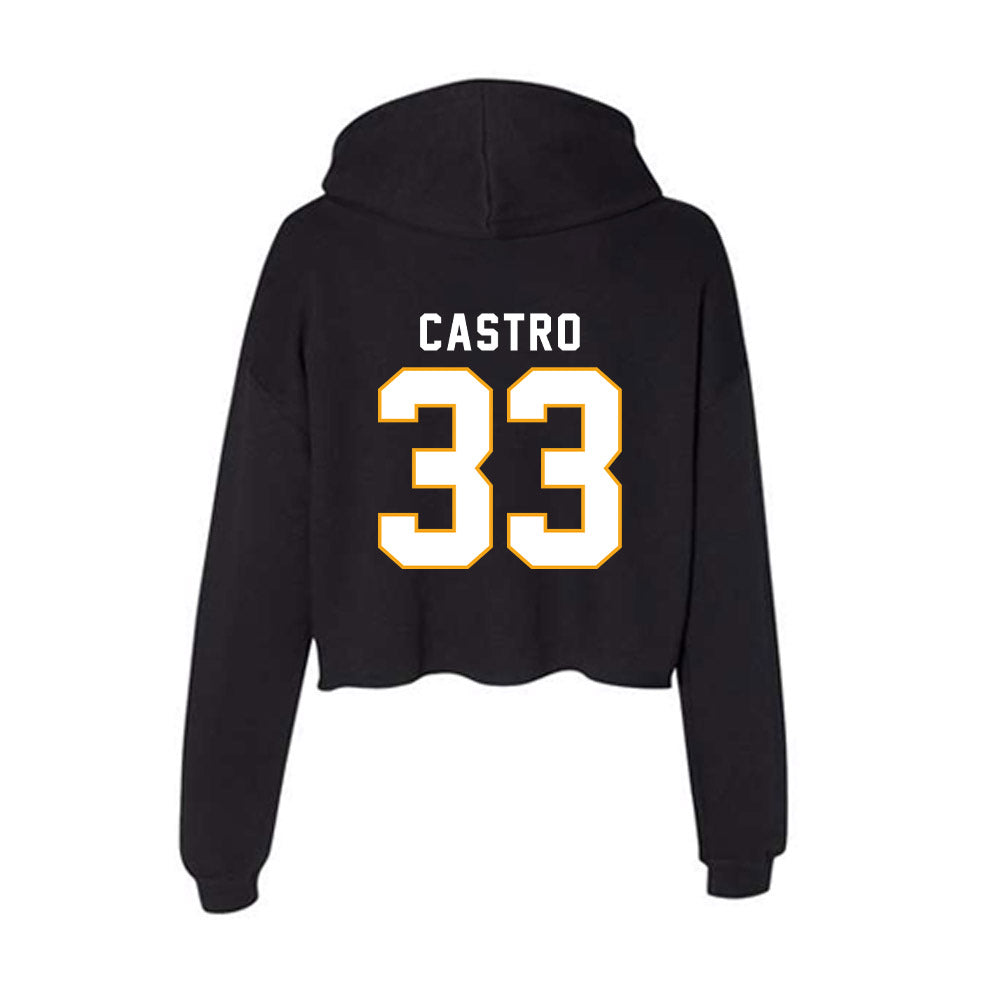 VCU - NCAA Women's Soccer : Stella Castro - Women's Crop Fleece Hoodie-1