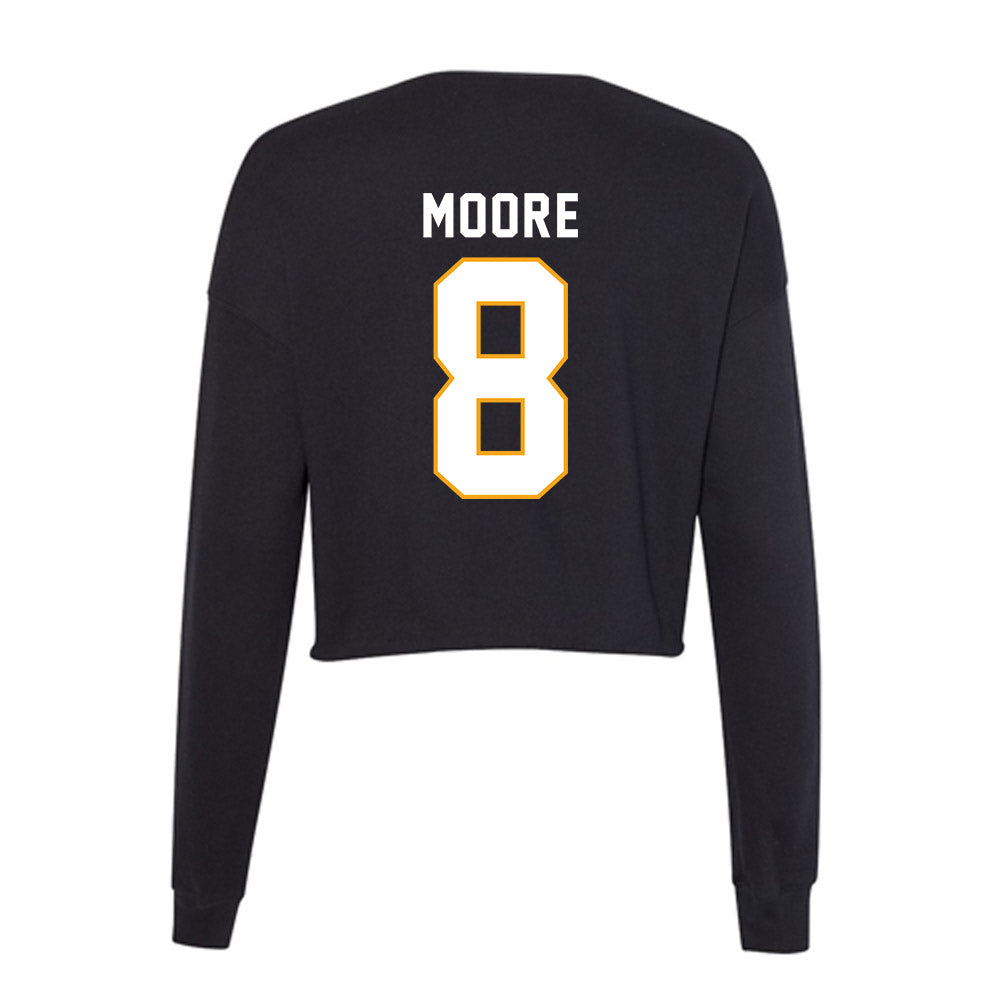 VCU - NCAA Women's Lacrosse : Kate Moore - Women's Cropped Crew Fleece-1
