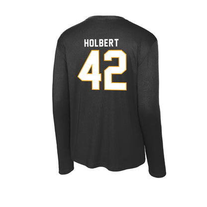VCU - NCAA Baseball : Elias Holbert - Activewear Long Sleeve T-Shirt-1
