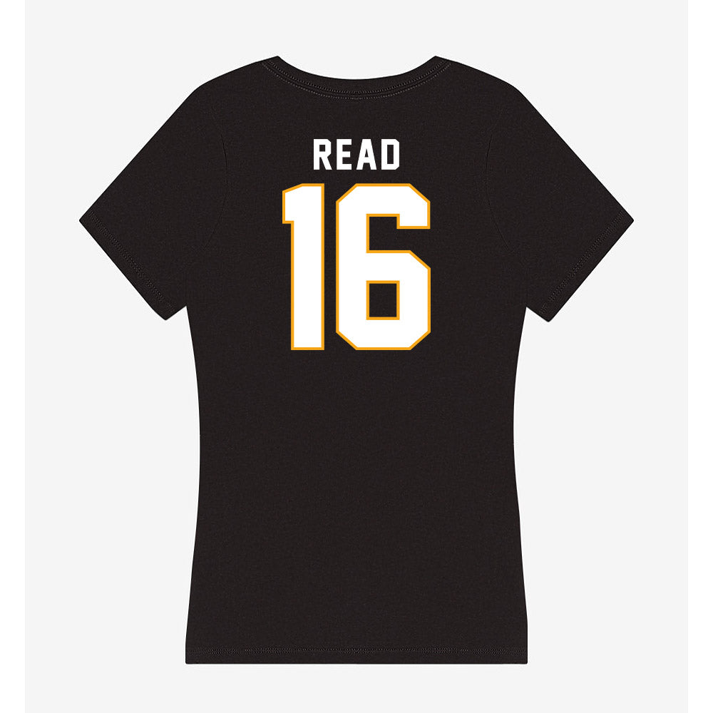 VCU - NCAA Baseball : Edward Read - Women's V-Neck T-Shirt-1