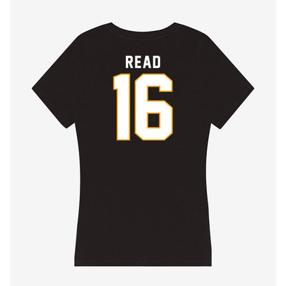 VCU - NCAA Baseball : Edward Read - Women's V-Neck T-Shirt-1