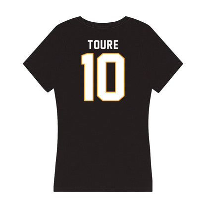 VCU - NCAA Men's Soccer : Abdourahmane Toure - Women's V-Neck T-Shirt-1