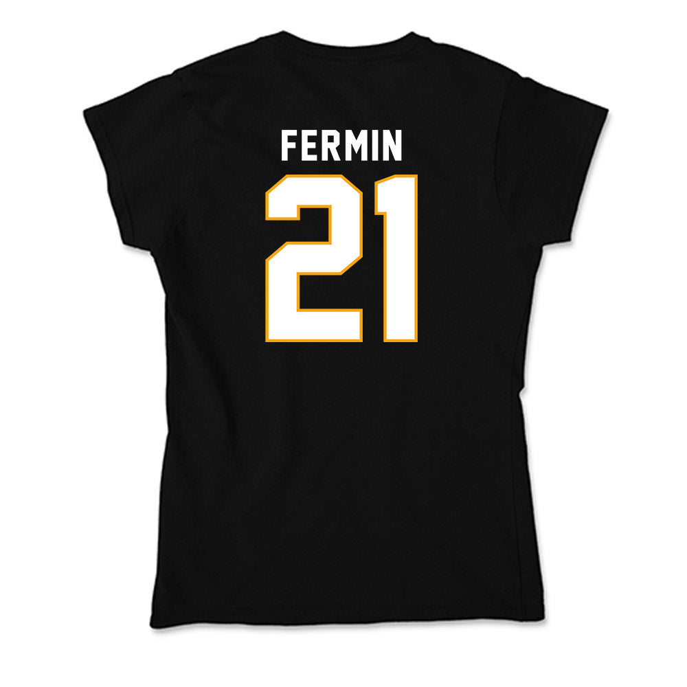 VCU - NCAA Men's Basketball : Christian Fermin - Soft Style Women’s T-Shirt-1