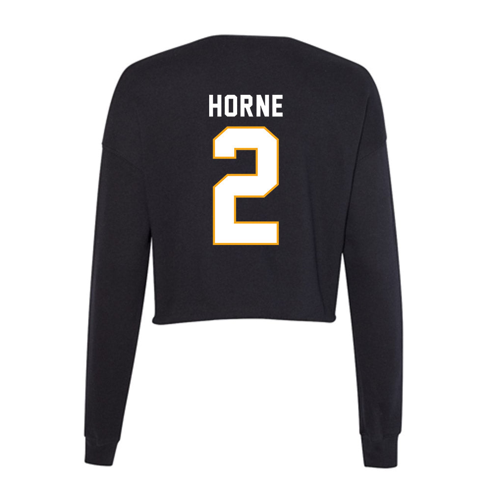 VCU - NCAA Baseball : Brendan Horne - Women's Cropped Crew Fleece-1
