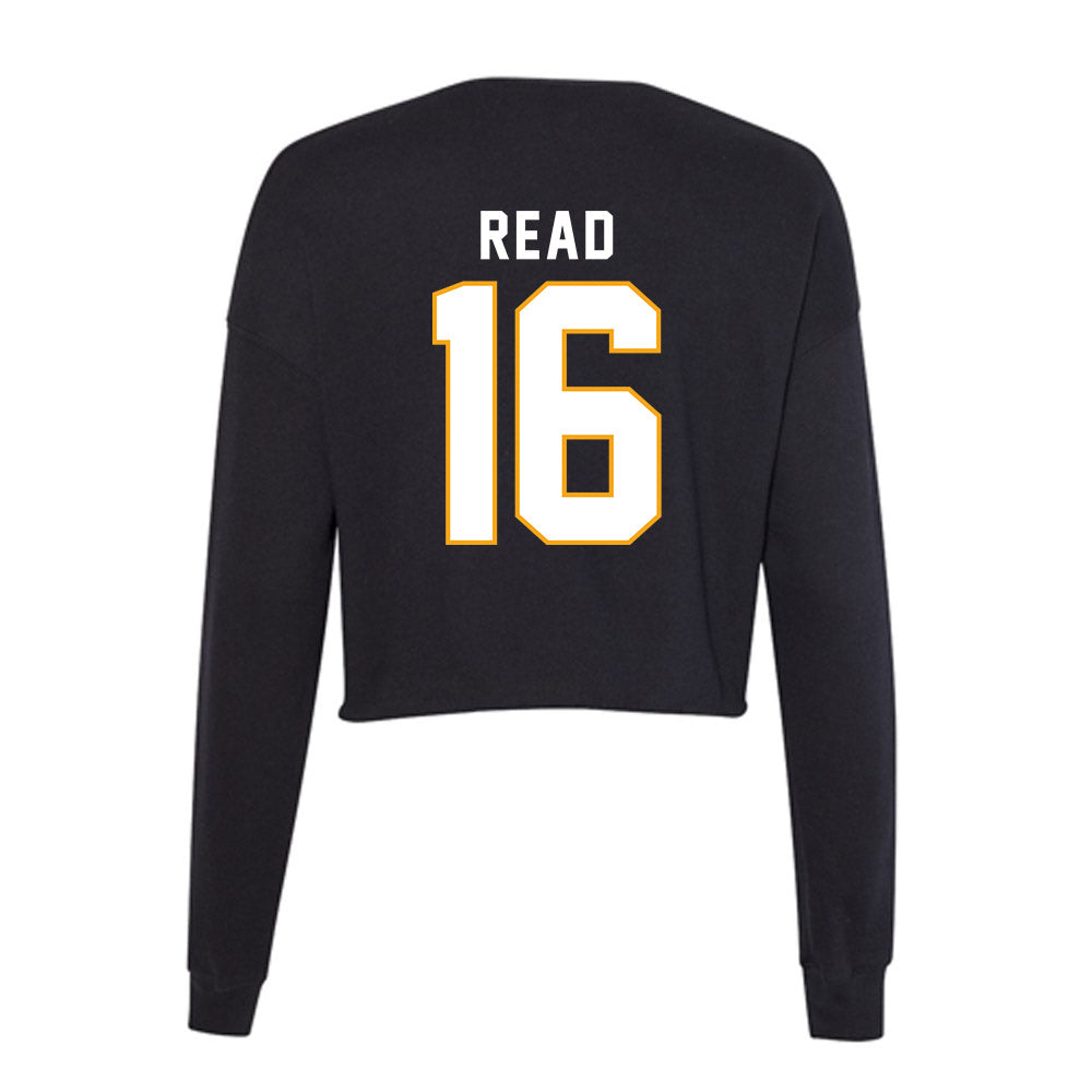 VCU - NCAA Baseball : Edward Read - Women's Cropped Crew Fleece-1