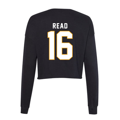 VCU - NCAA Baseball : Edward Read - Women's Cropped Crew Fleece-1