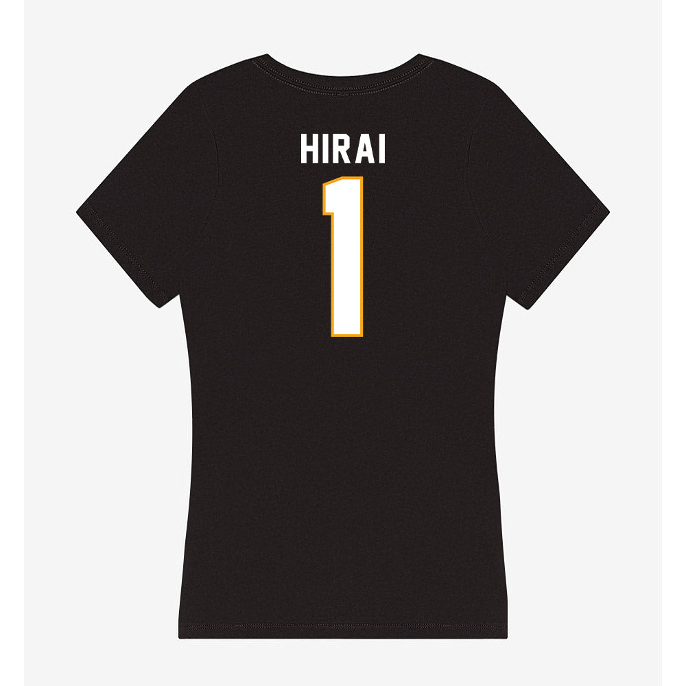 VCU - NCAA Men's Soccer : Ittetsu Hirai - Women's V-Neck T-Shirt-1