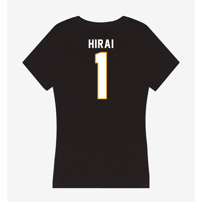 VCU - NCAA Men's Soccer : Ittetsu Hirai - Women's V-Neck T-Shirt-1