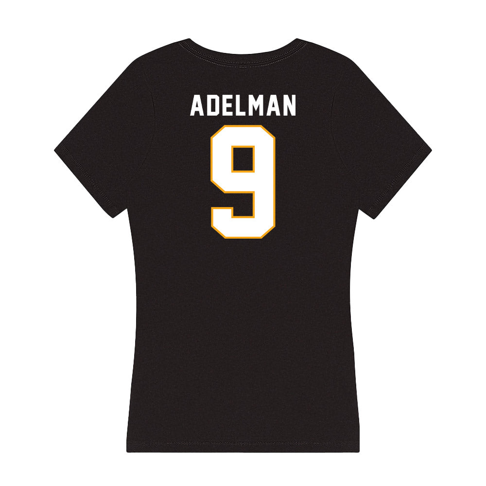 VCU - NCAA Baseball : Trent Adelman - Women's V-Neck T-Shirt-1