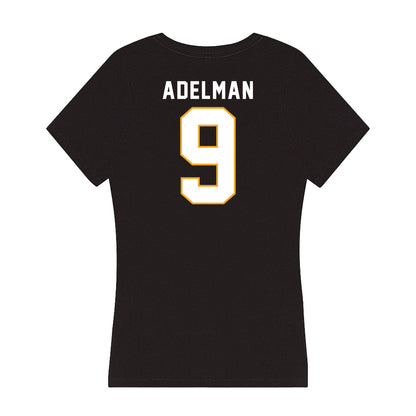 VCU - NCAA Baseball : Trent Adelman - Women's V-Neck T-Shirt-1