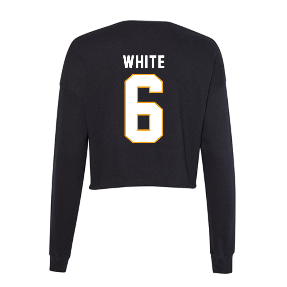 VCU - NCAA Women's Field Hockey : Mackenzie White - Women's Cropped Crew Fleece-1