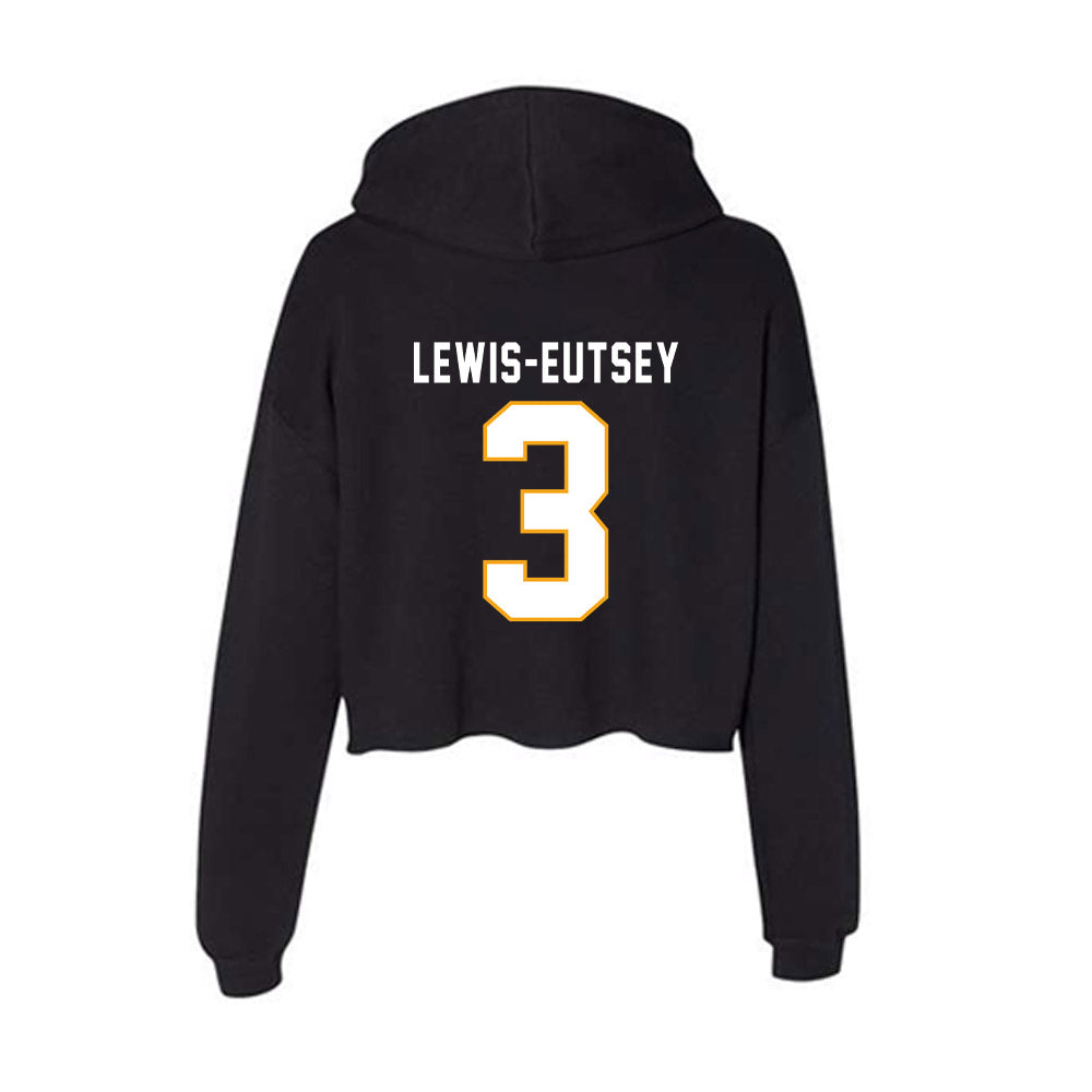 VCU - NCAA Women's Basketball : Timaya Lewis-Eutsey - Women's Crop Fleece Hoodie-1