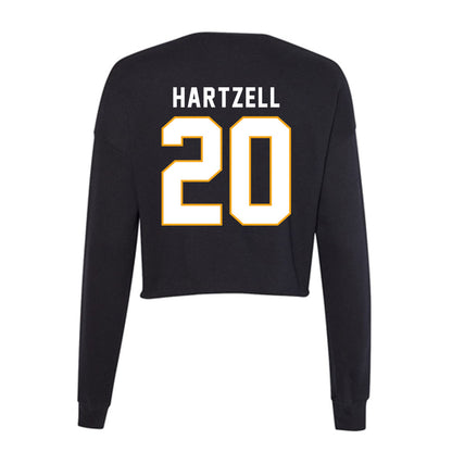 VCU - NCAA Women's Volleyball : Parker Hartzell - Women's Cropped Crew Fleece-1