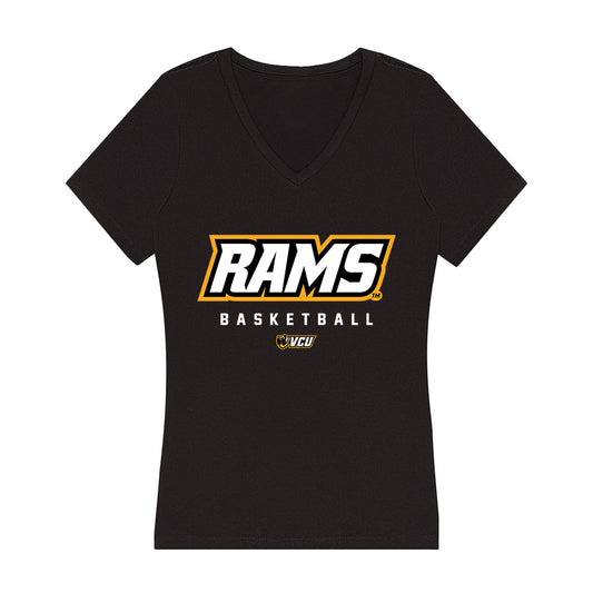 VCU - NCAA Men's Basketball : Joseph Bamisile - Women's V-Neck T-Shirt-0