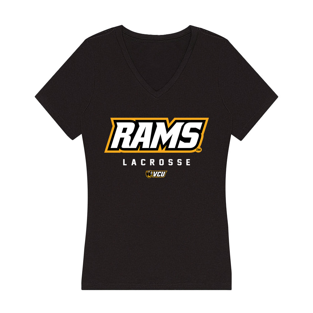 VCU - NCAA Women's Lacrosse : Gianna Naples - Women's V-Neck T-Shirt-0