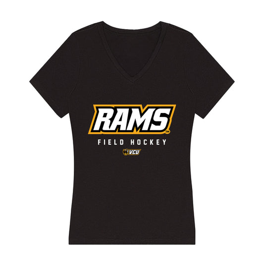 VCU - NCAA Women's Field Hockey : Madison Ferraro - Women's V-Neck T-Shirt-0