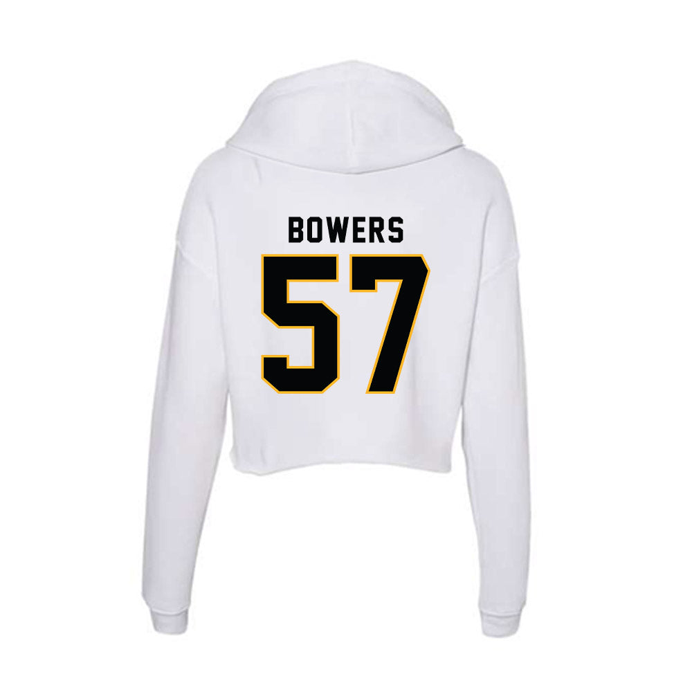Kennesaw - NCAA Football : Mason Bowers - Women's Crop Fleece Hoodie-1
