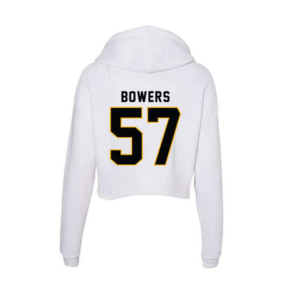 Kennesaw - NCAA Football : Mason Bowers - Women's Crop Fleece Hoodie-1