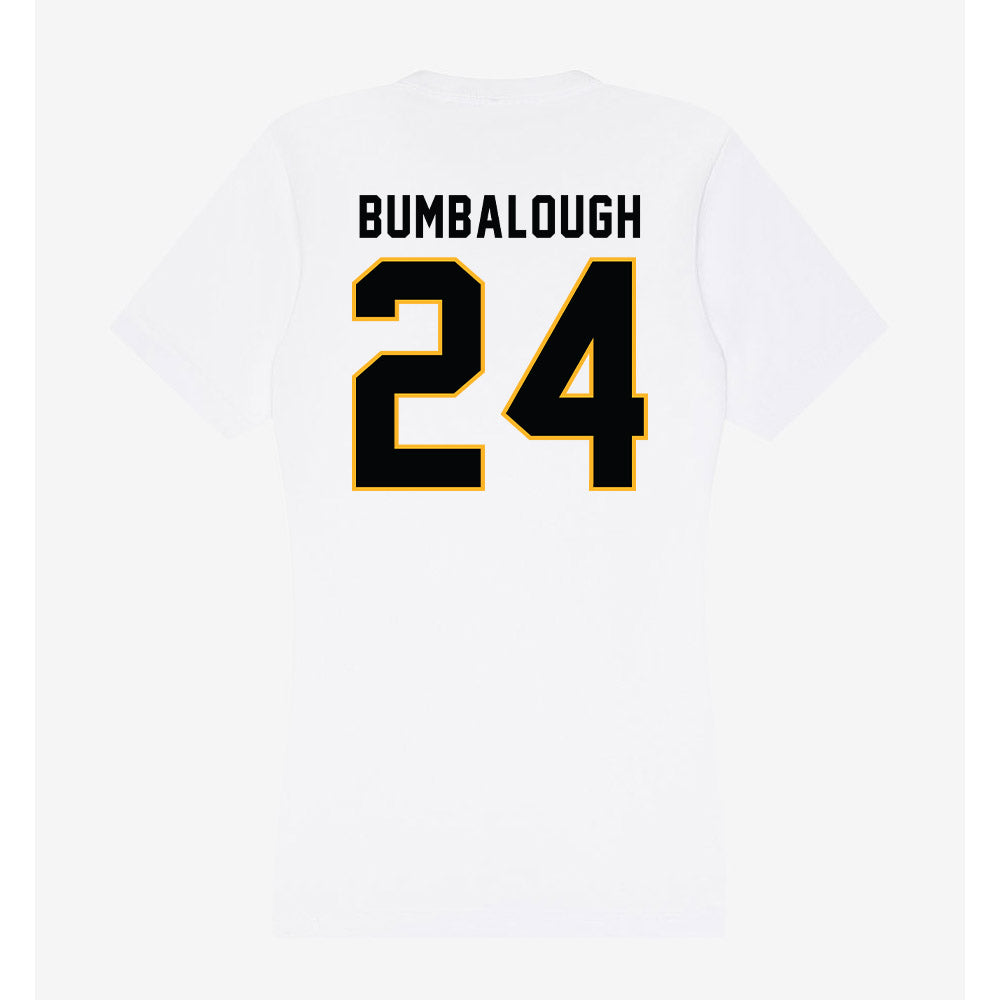 Kennesaw - NCAA Softball : Briana Bumbalough - Women's V-Neck T-Shirt-1