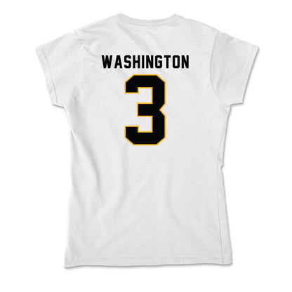 Kennesaw - NCAA Men's Basketball : Darius Washington - Soft Style Women’s T-Shirt-1