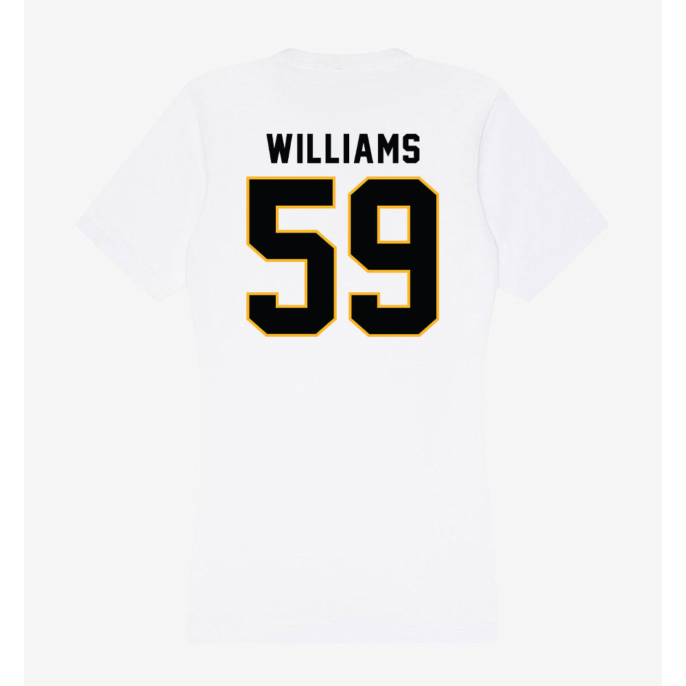 Kennesaw - NCAA Football : Jamiel Williams - Women's V-Neck T-Shirt-1