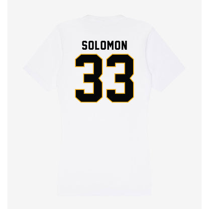 Kennesaw - NCAA Football : Jeremiah Solomon - Women's V-Neck T-Shirt-1