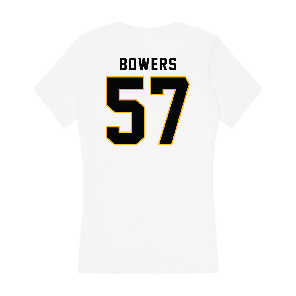 Kennesaw - NCAA Football : Mason Bowers - Women's V-Neck T-Shirt-1