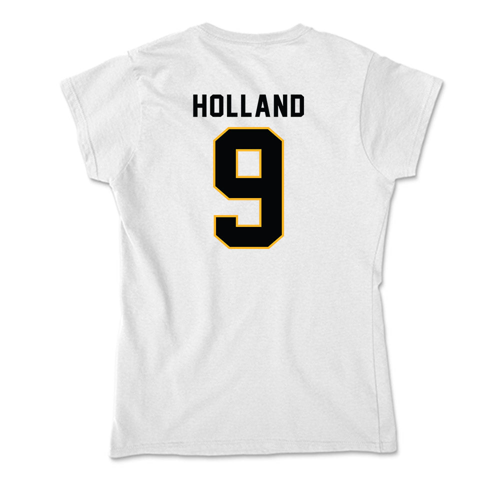 Kennesaw - NCAA Men's Basketball : Eric Holland - Soft Style Women’s T-Shirt-1