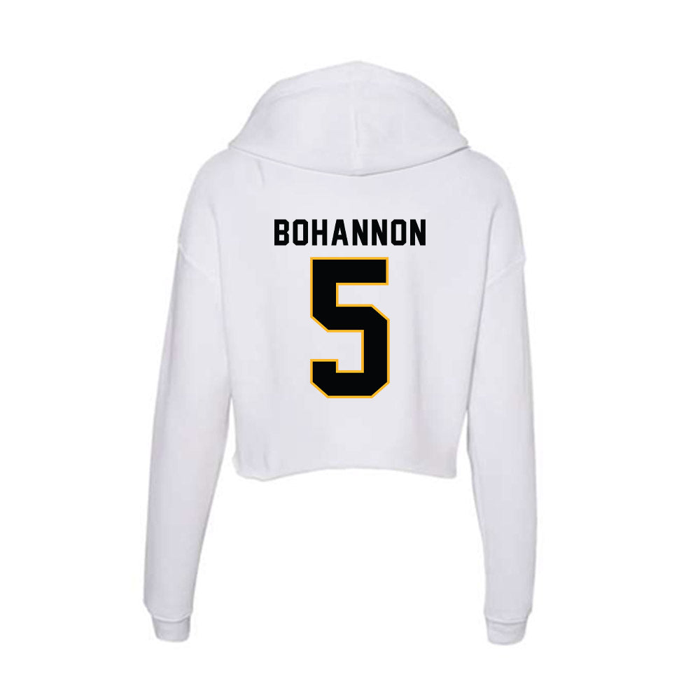Kennesaw - NCAA Football : Blake Bohannon - Women's Crop Fleece Hoodie-1
