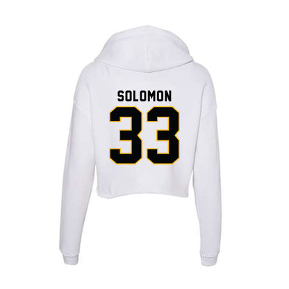 Kennesaw - NCAA Football : Jeremiah Solomon - Women's Crop Fleece Hoodie-1