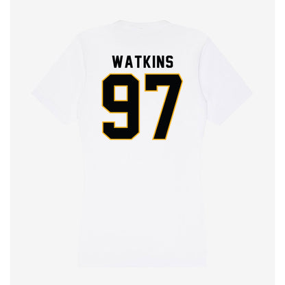 Kennesaw - NCAA Football : Adam Watkins - Women's V-Neck T-Shirt-1